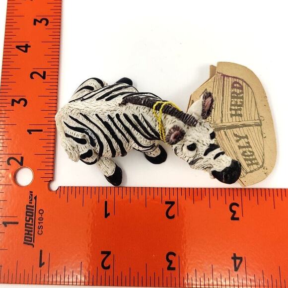 Holy Herd Noahs Ark Zebra Figurine Zoulou Pete Apsit Replacement Resin Figure - Picture 15 of 16